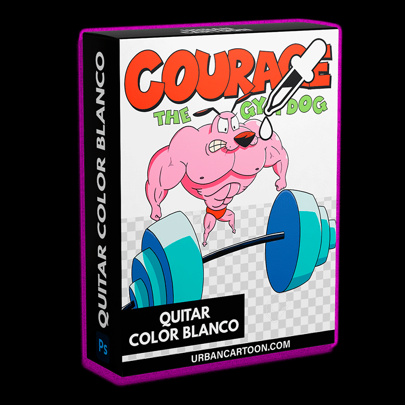 Quita el color blanco del diseño